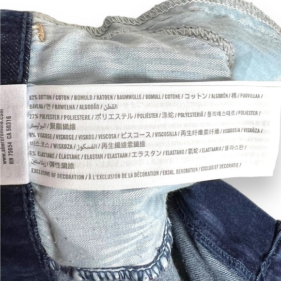 ABERCROMBIE & Fitch Ultra High Rise Extreme Skinny Jeans, Size 5 Regular - Picture 4 of 5